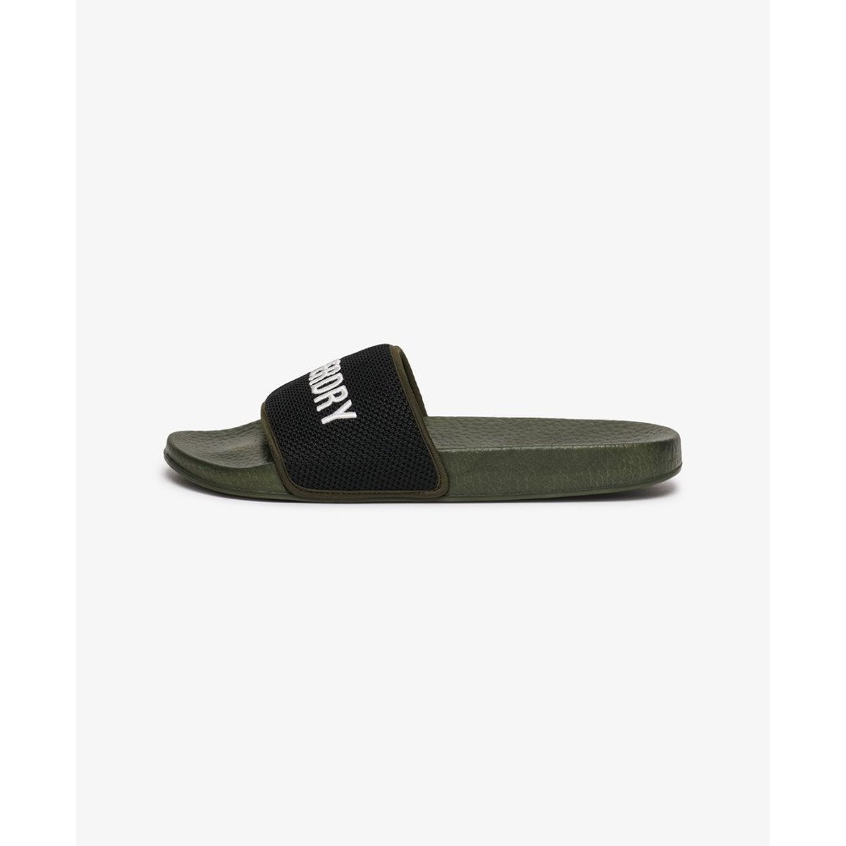 Claquettes de Piscine Utility Mesh vert olive surplus goods, SUPERDRY