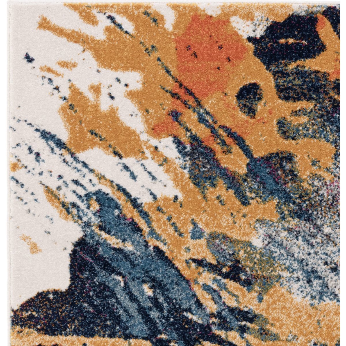 Tapis tissé plat moderne AURAL multicolore, NOVATREND