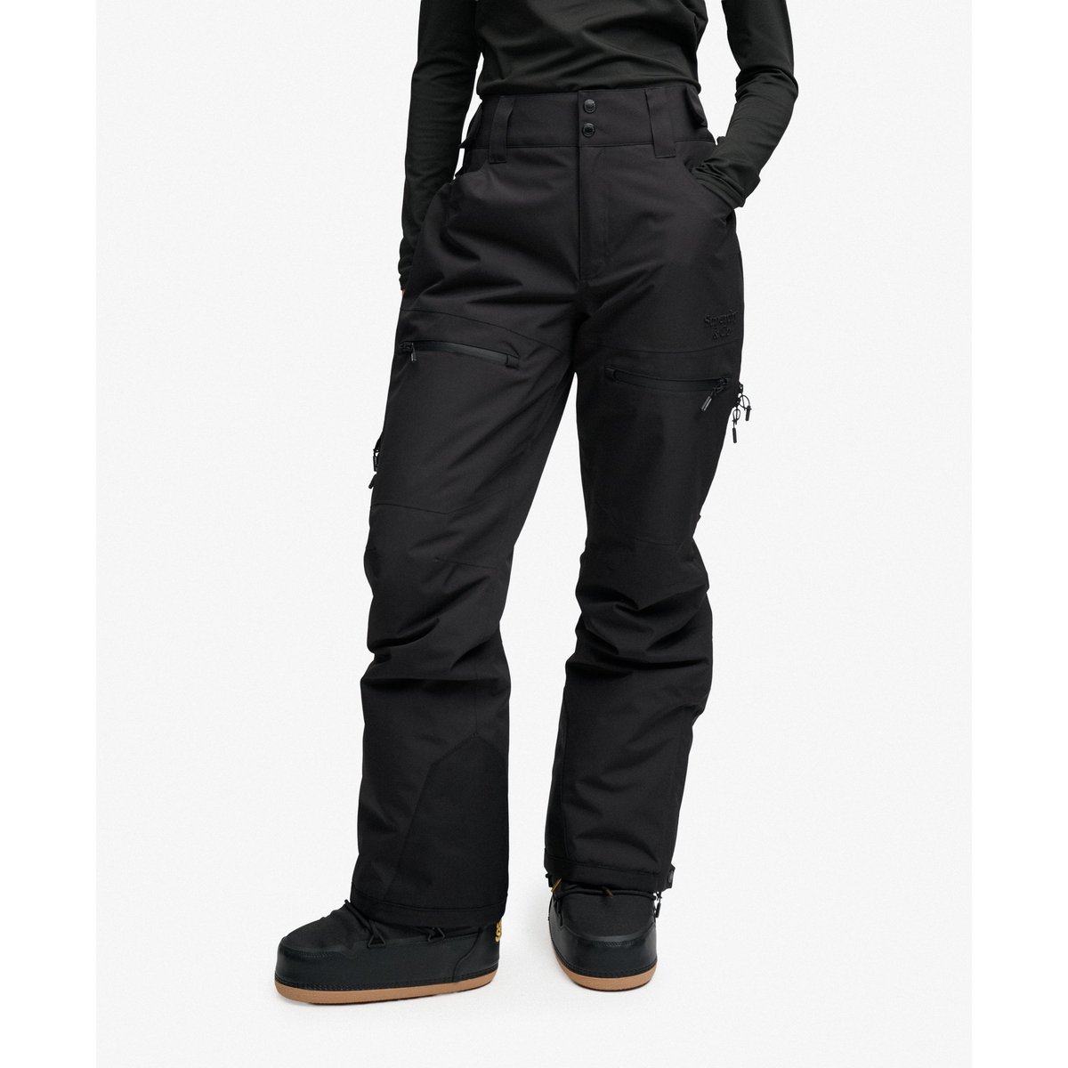 Pantalon de Ski Ultimate Freestyle noir, SUPERDRY