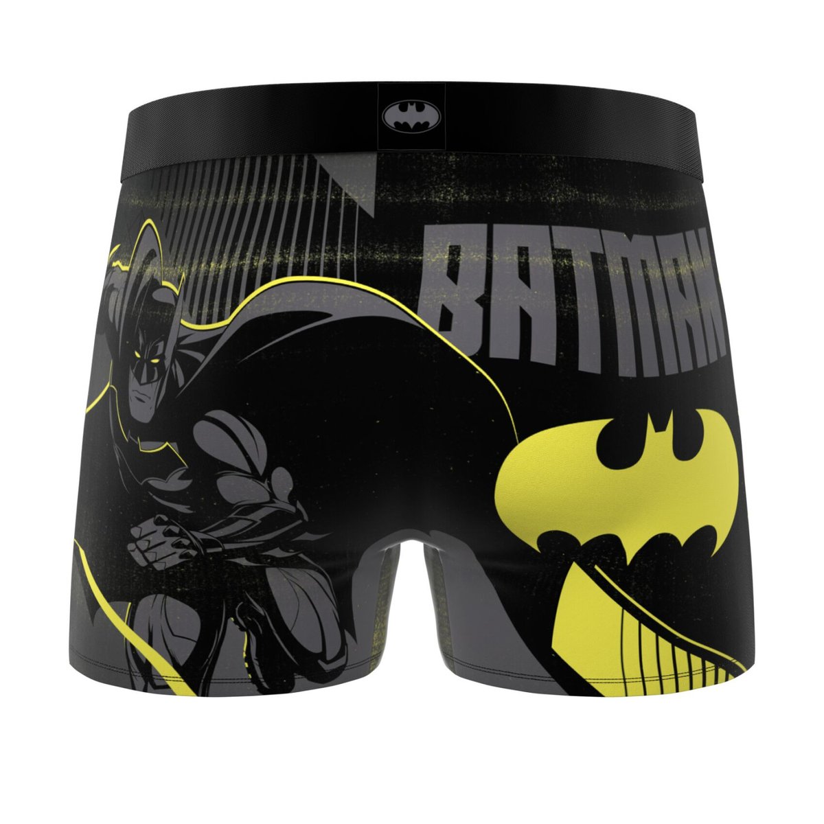 Lot De 3 Boxers Dc Comics noir/jaune/gris/violet/bleu, FREEGUN
