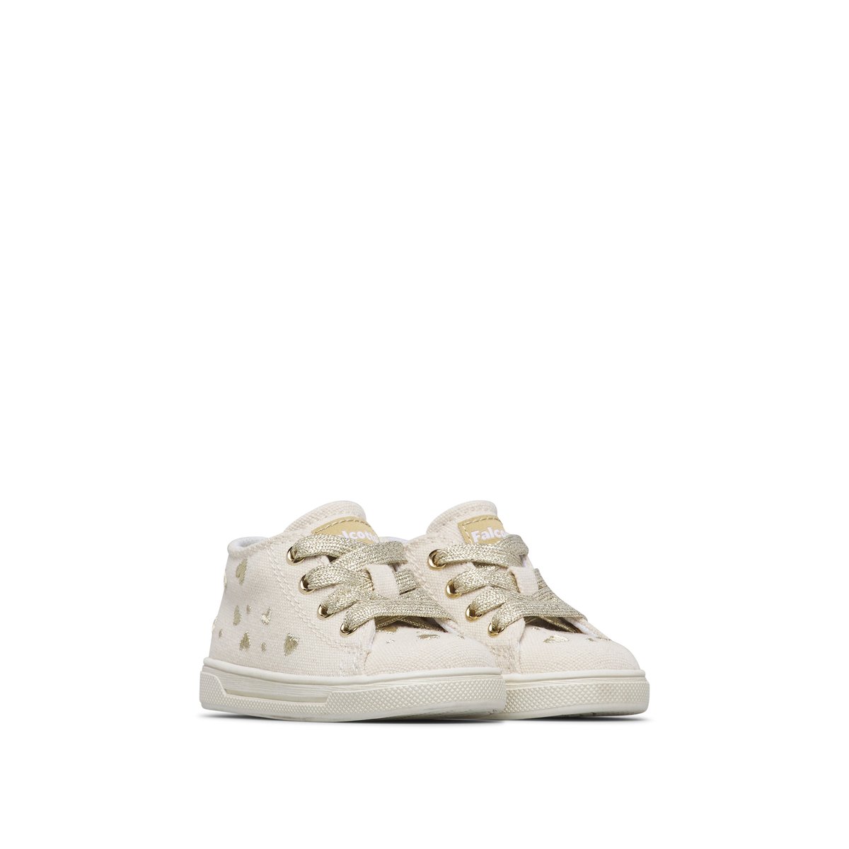 Sneakers en tissu FUSBI. blanc-platine-, FALCOTTO