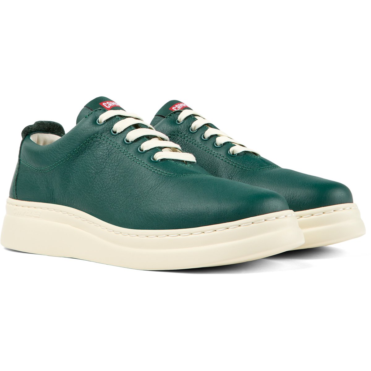 Baskets Runner Up cuir turquoise foncé, CAMPER