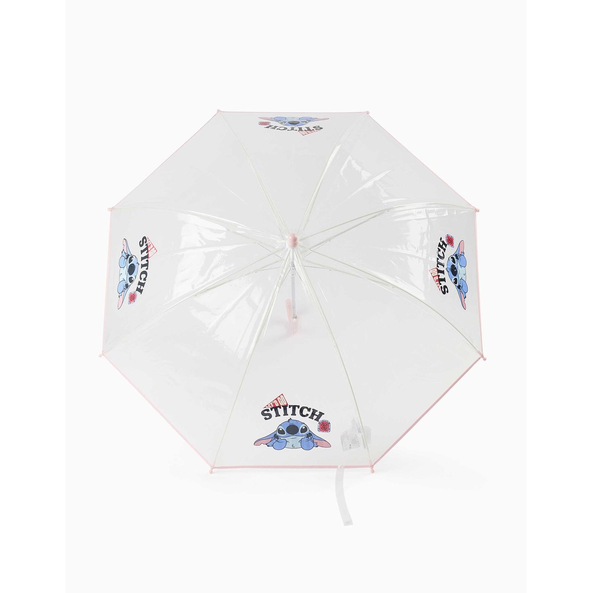 Parapluie automatique avec imprimé Stitch rose, ZIPPY