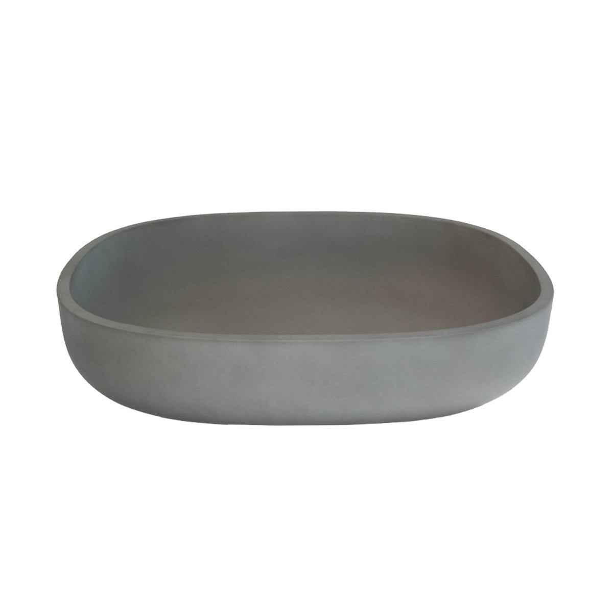 Vasque en béton 50 cm LOTUS gris, BERAH GETAH