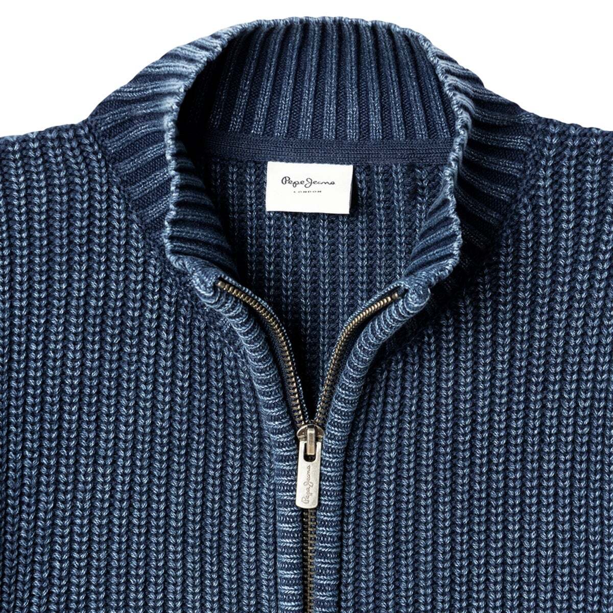 Cardigan En Maille Coupe Regular marine, PEPE JEANS