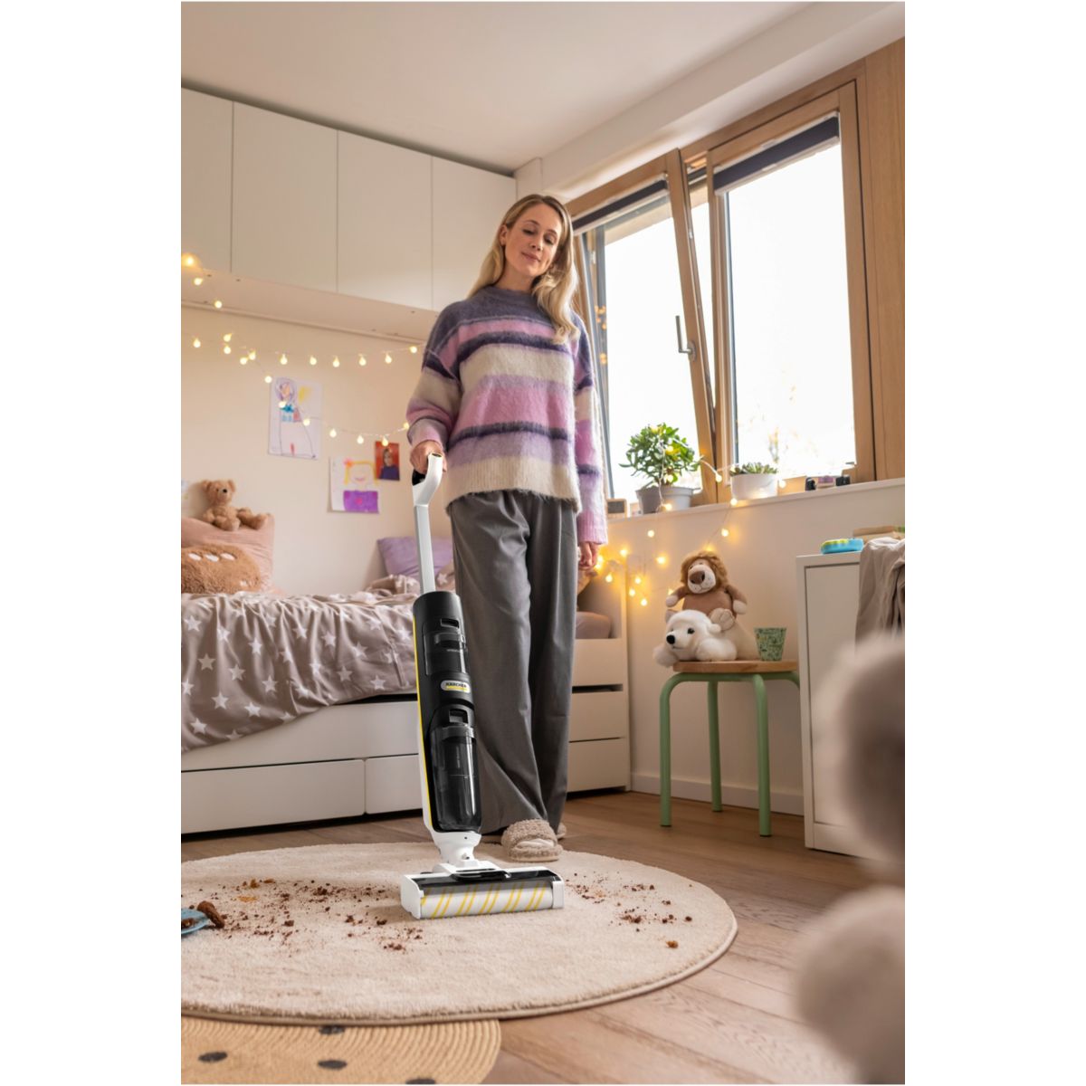 Aspirateur laveur FCV 4 Extra + couleur unique, KARCHER