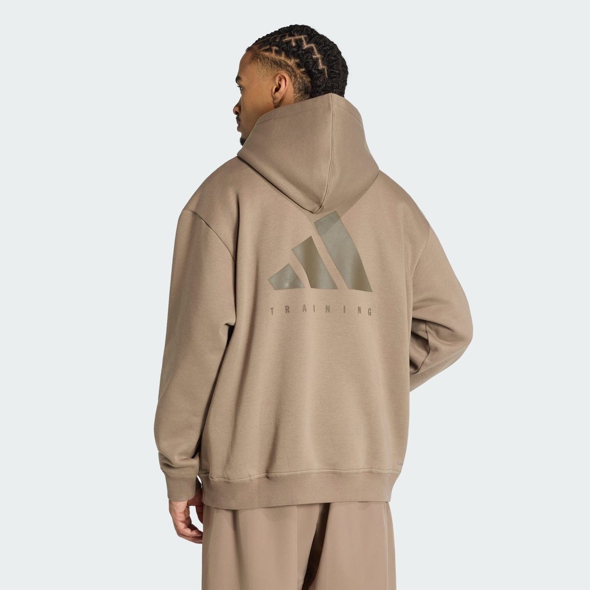 Sweat-Shirt À Capuche D’entraînement Oversize Primelift Sweat-Shirt À Capuche D’entraînement Oversize Primelift khaki six, adidas Performance