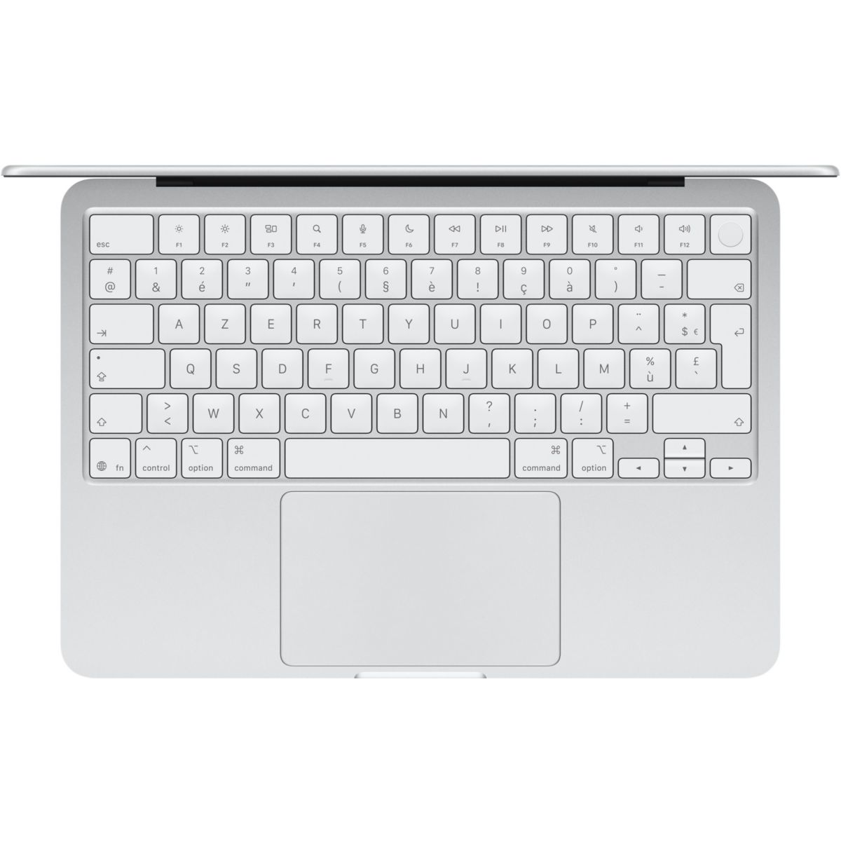 Ordinateur Apple Neo Puce A18 Pro CPU 6 / GPU 5 coeurs Mémoire RAM 8Go Stockage 512Go SSD Argent avec Touch ID couleur unique, APPLE