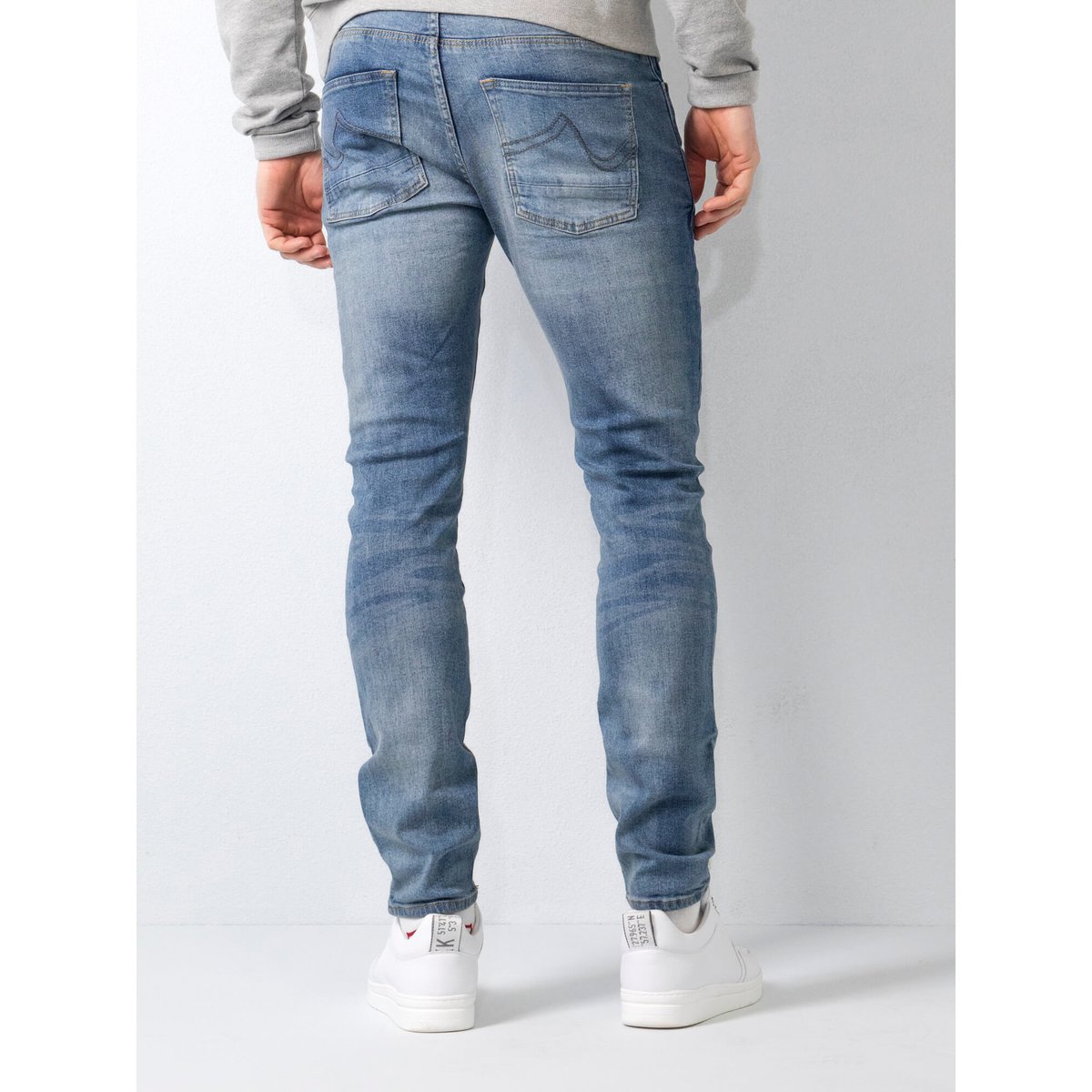 Jean skinny stretch Nash bleu moyen, PETROL INDUSTRIES