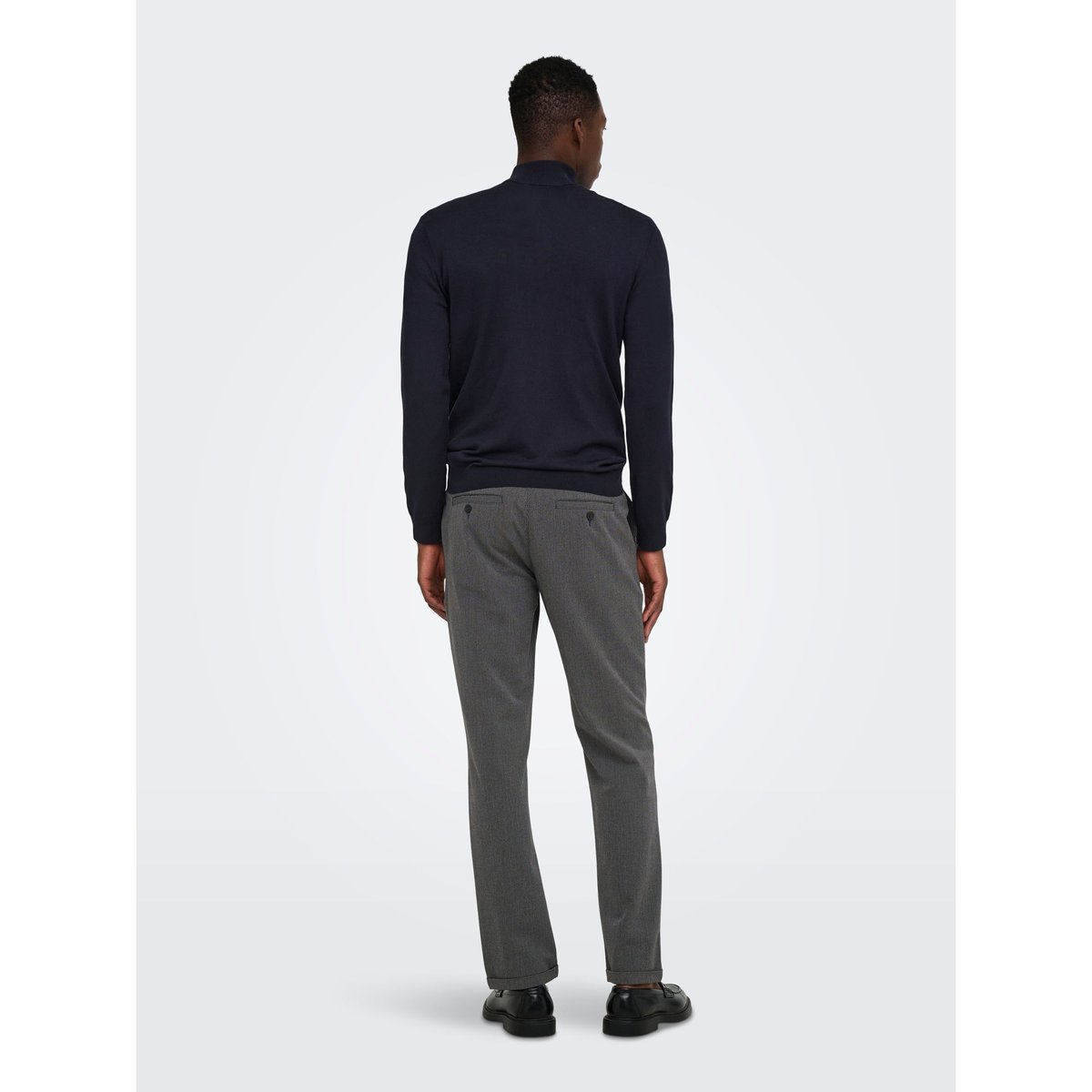 Pantalon Chino grey pinstripe, ONLY & SONS