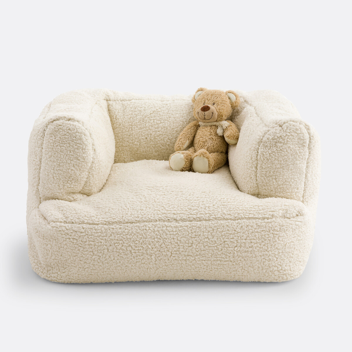 Fauteuil bouclette enfant, Midou blanc, LA REDOUTE INTERIEURS