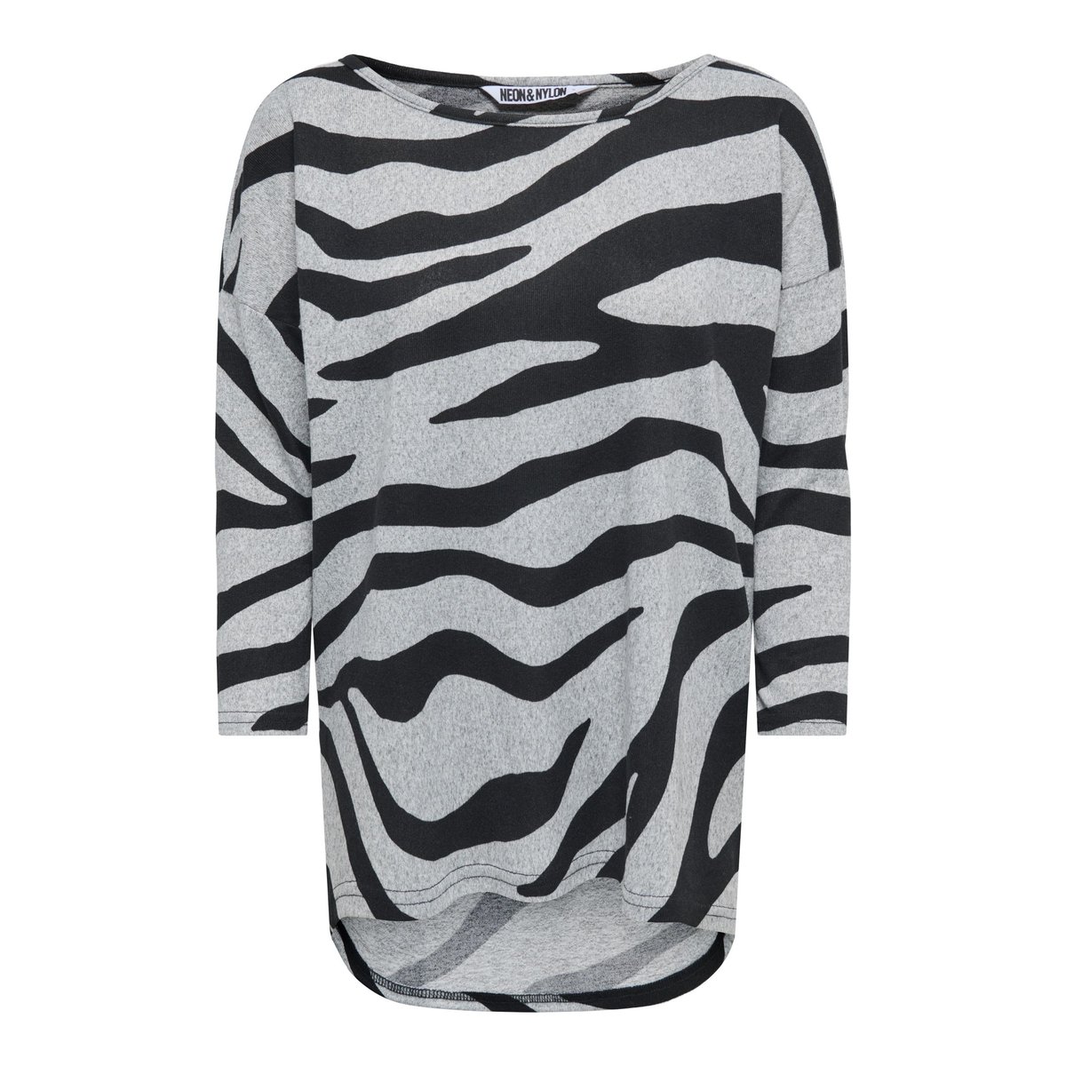 T-Shirt light grey melange 1, ONLY