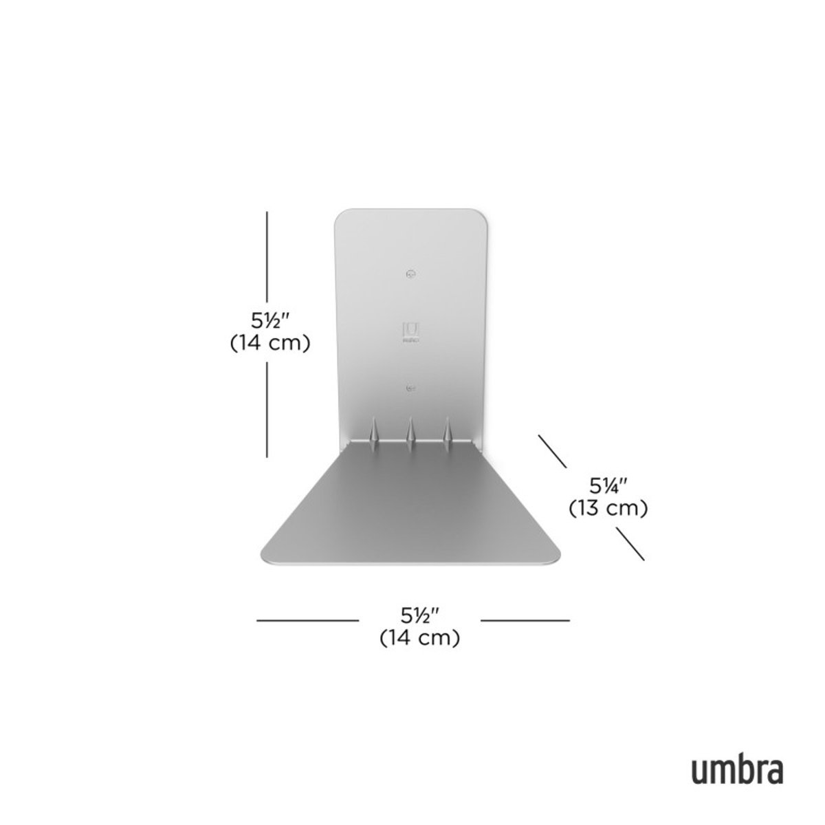 Etagères murales invisibles CONCEAL set de 3 gris, UMBRA