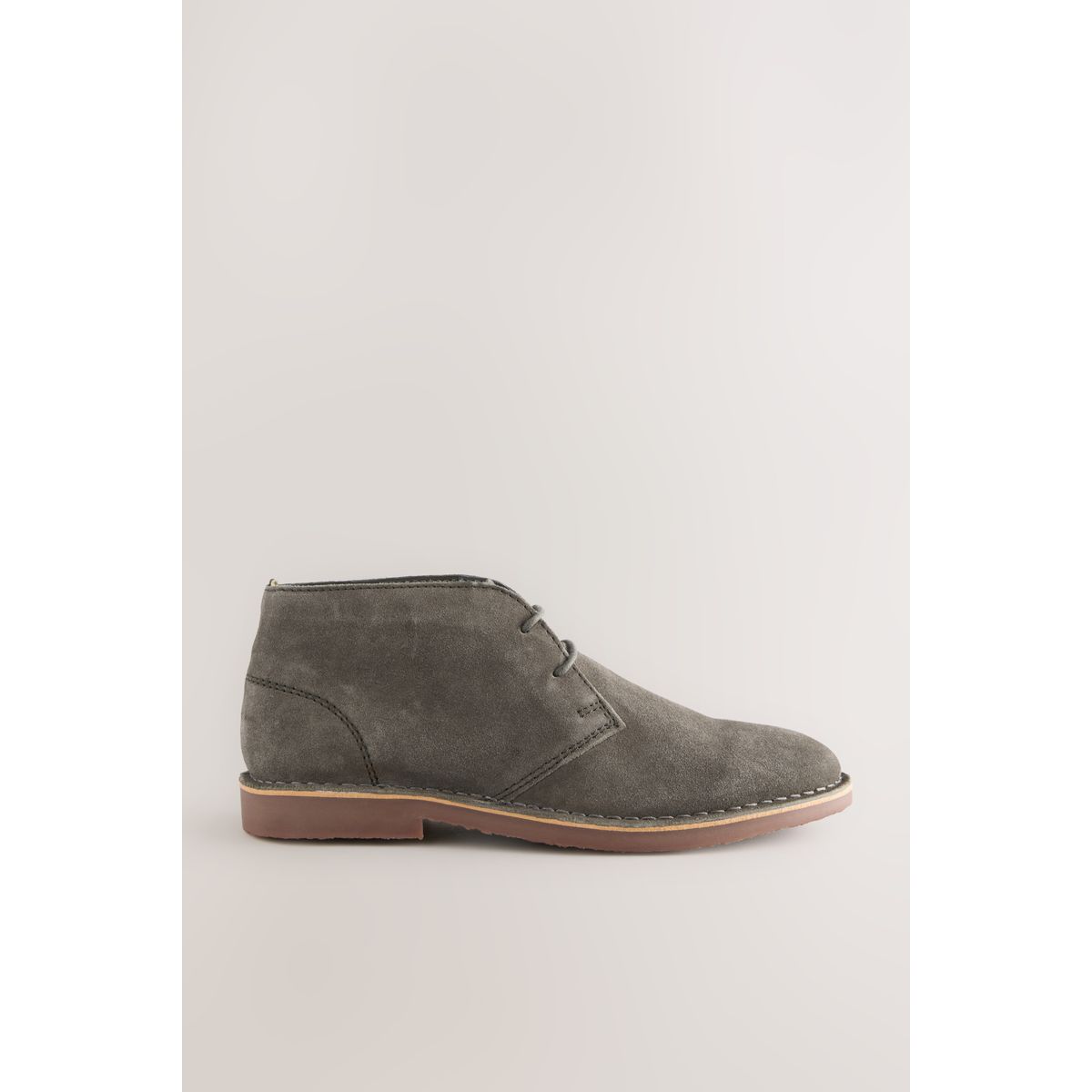 Bottes chukka en daim gris clair, NEXT