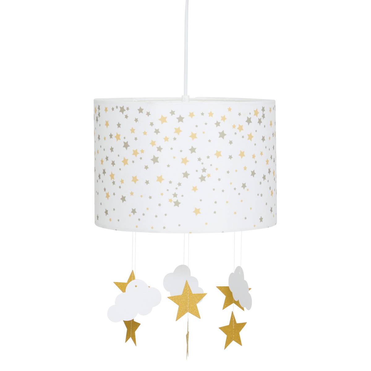 Suspension enfant étoiles nuages SIRA multicolore, ATMOSPHERA FOR KIDS