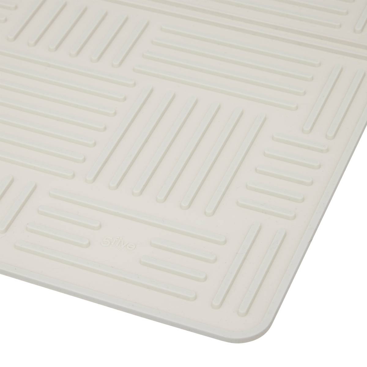 Tapis de vaisselle pliant SILEO beige, 5FIVE SIMPLY SMART