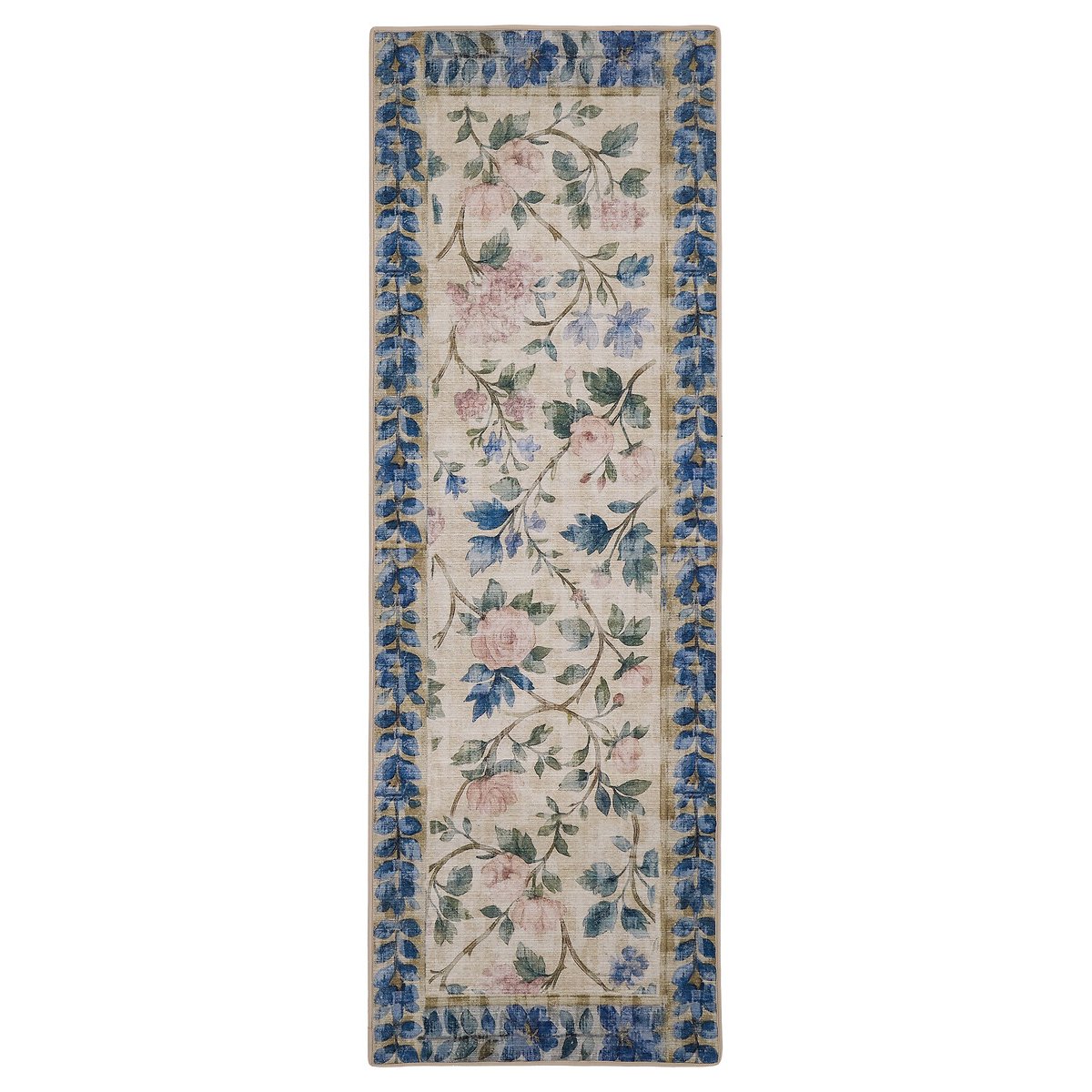 Eco-Washable Lady Rose Runner Rug multi-coloured, HUG RUG