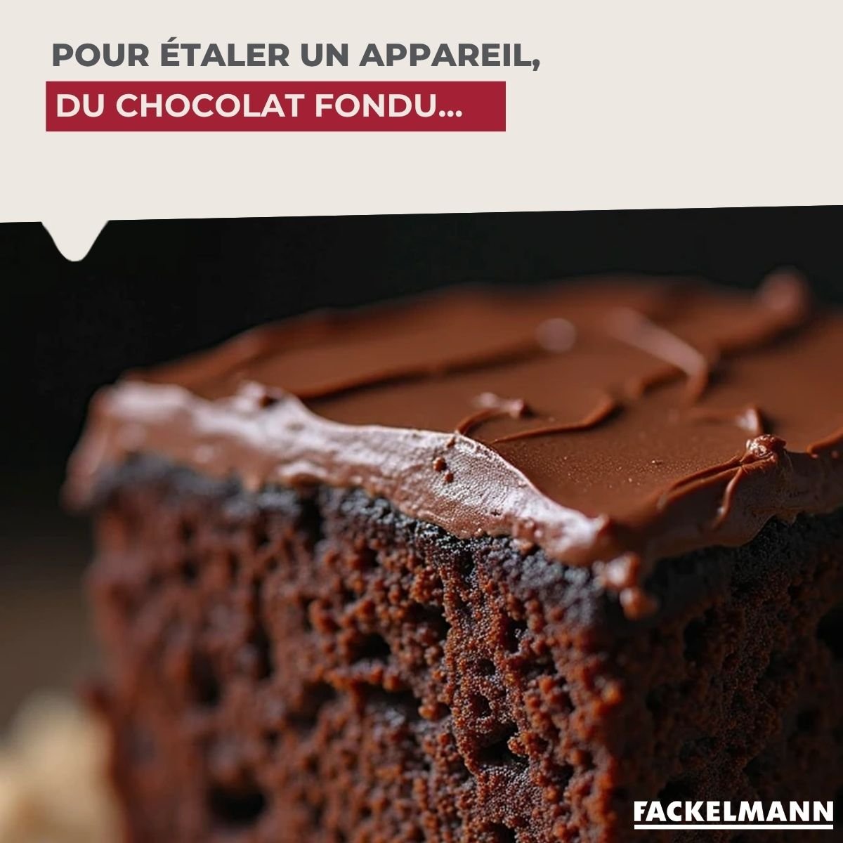 Spatule à pâtisserie silicone ACACIA noir,bois brun, FACKELMANN