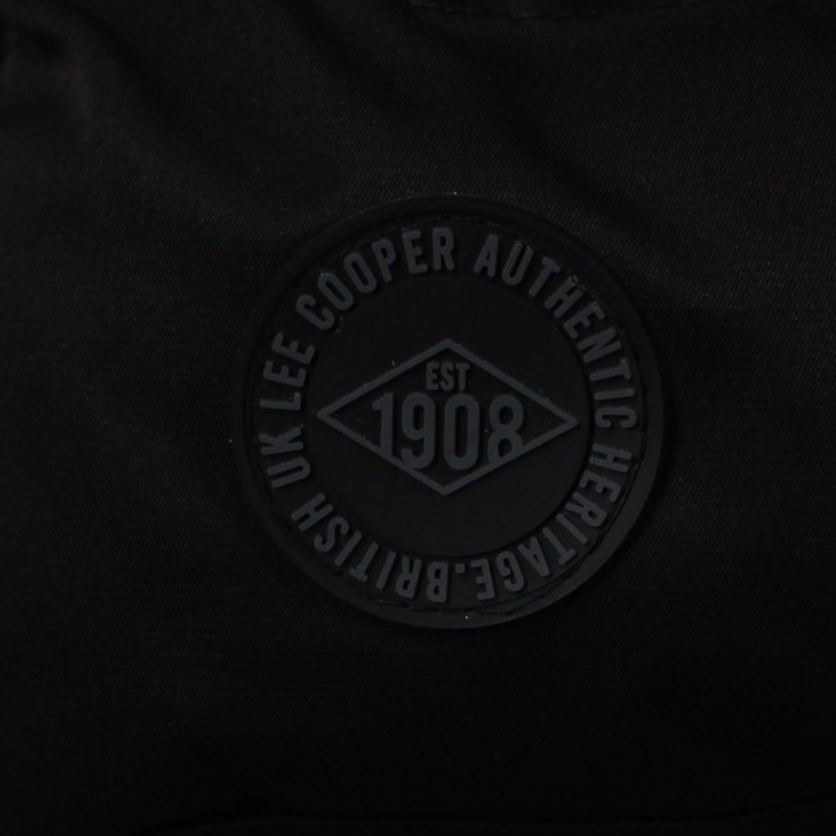 Doudoune sans manches zippée à capuche ATTITUDE noir, LEE COOPER