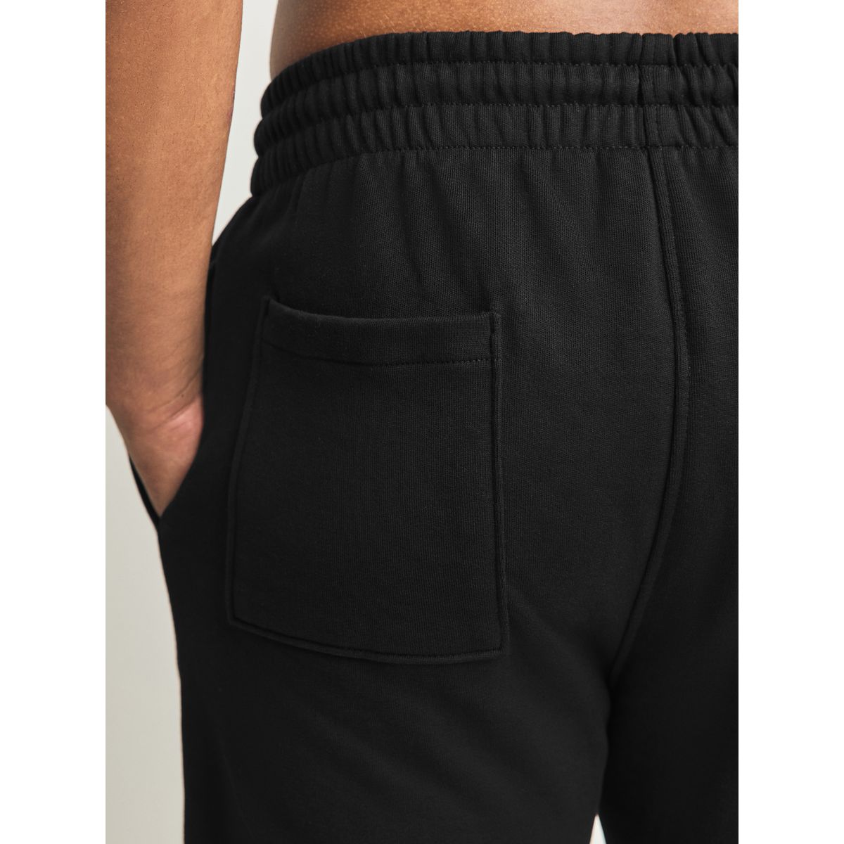 Jogging brossé sur l’envers, lot de 2 noir/bleu marine, NEXT