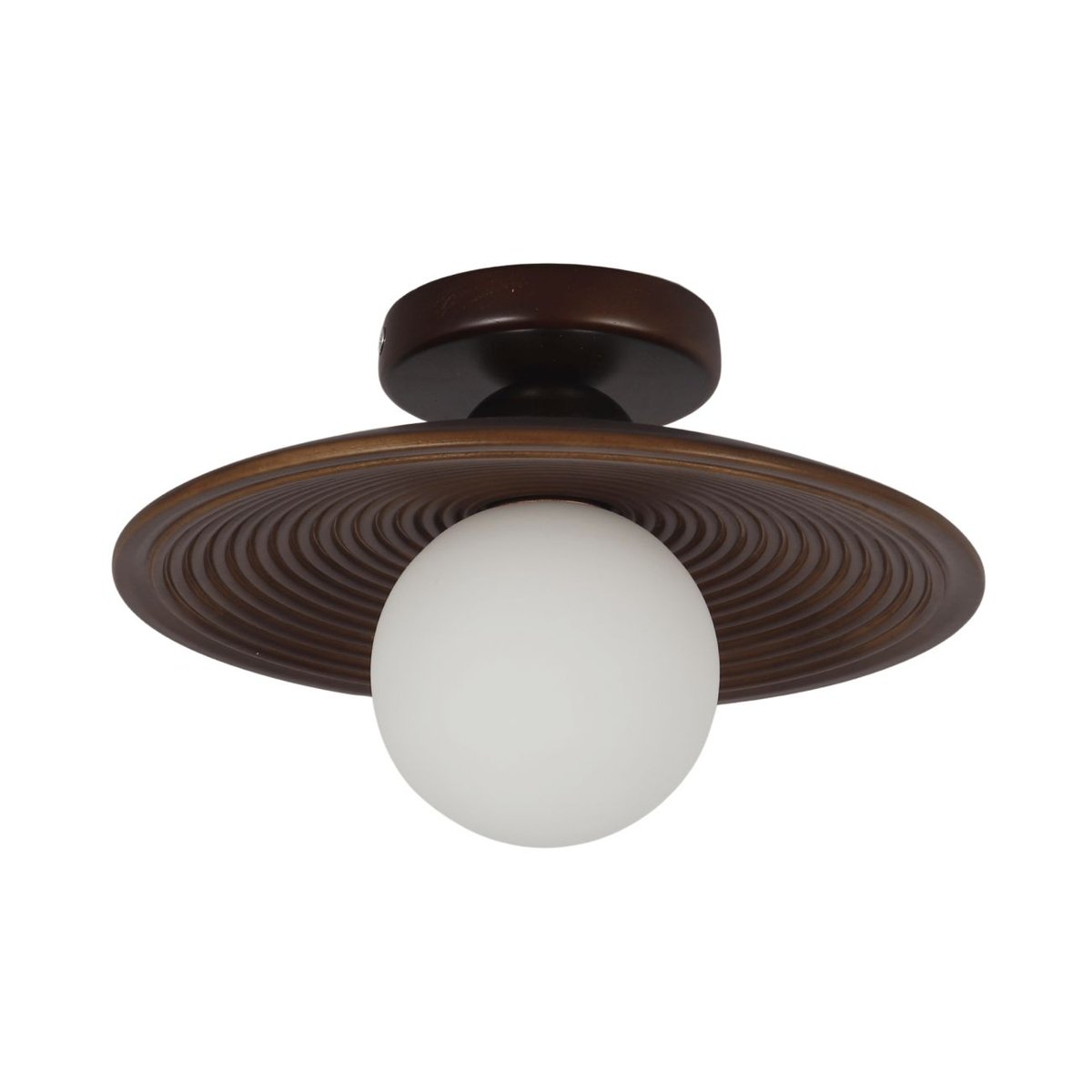 Applique ou spot bois sculpté - THALAN bois et blanc, KOSILUM