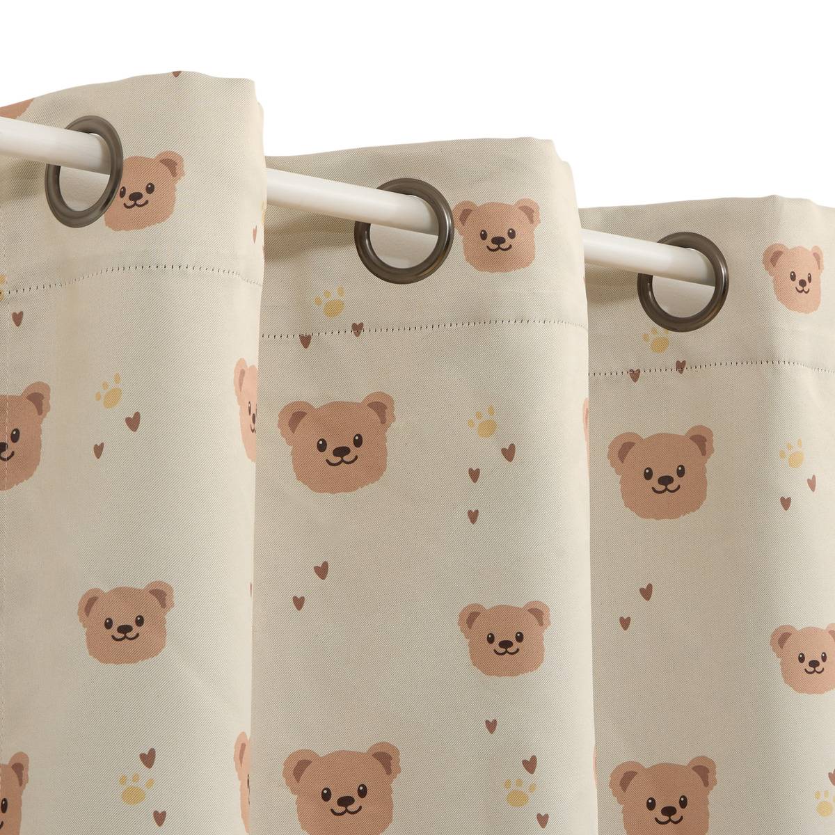 Rideau occultant pour enfant BILLIE beige, ATMOSPHERA FOR KIDS