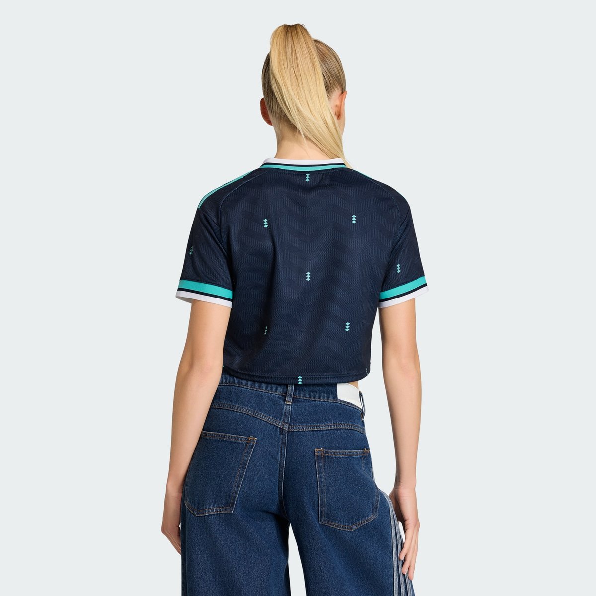 Maillot Cropped Extérieur Allemagne 26 Maillot Cropped Extérieur Allemagne 26 collegiate navy, adidas Performance
