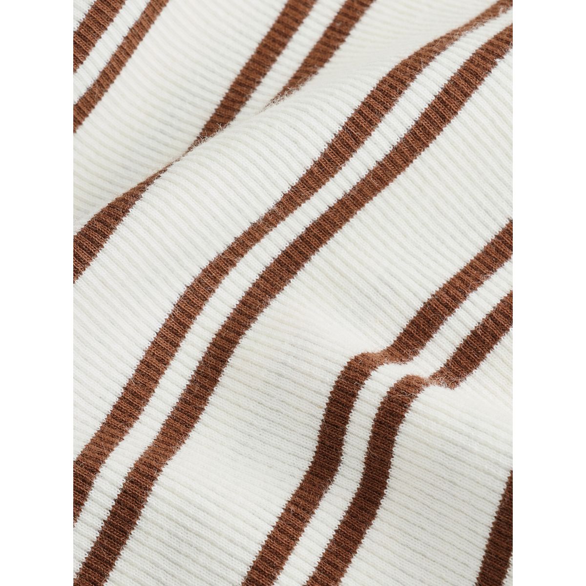 Débardeur à soutien-gorge intégré invisible marron/blanc, NEXT