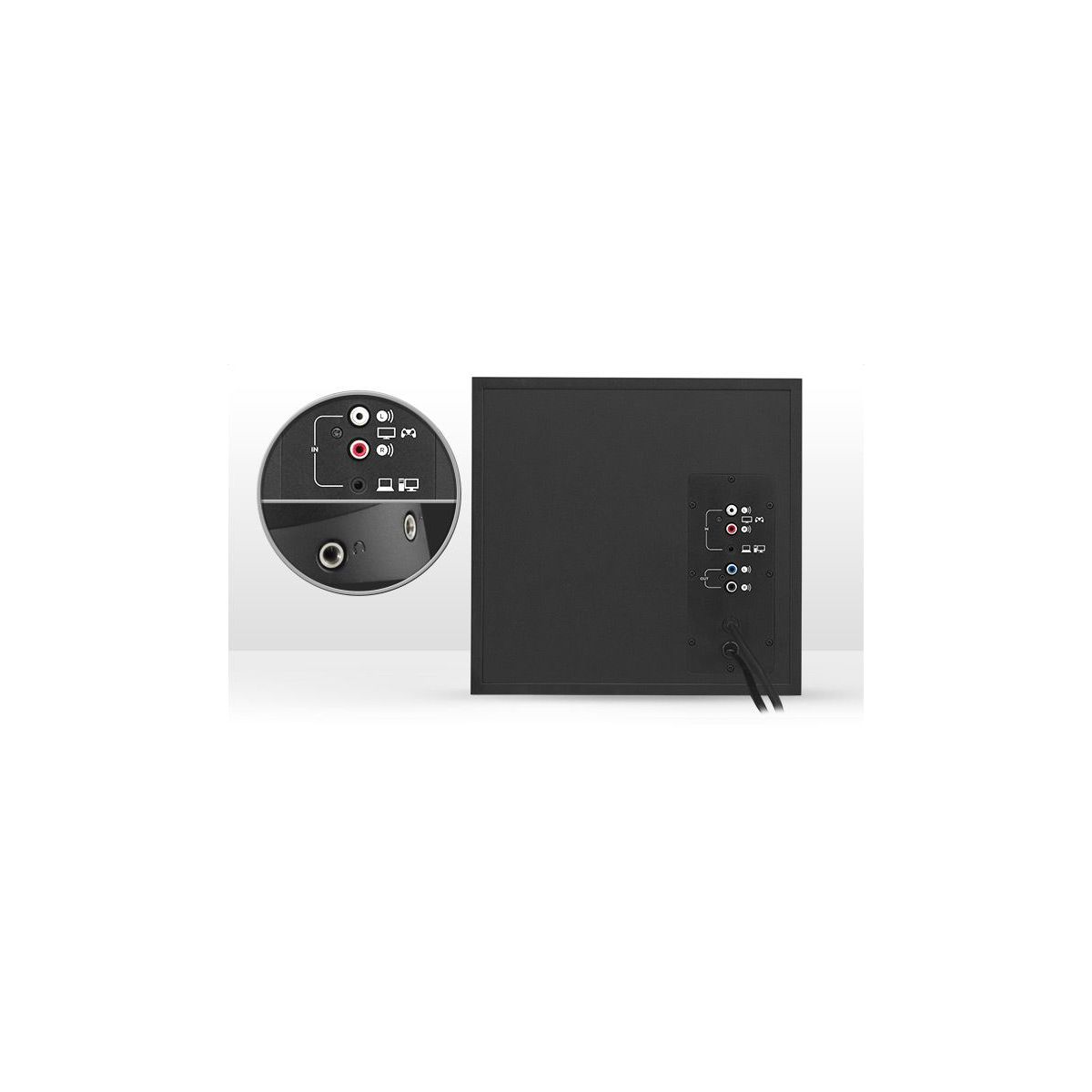 Enceinte PC Z533 2.1 Dark noir, LOGITECH