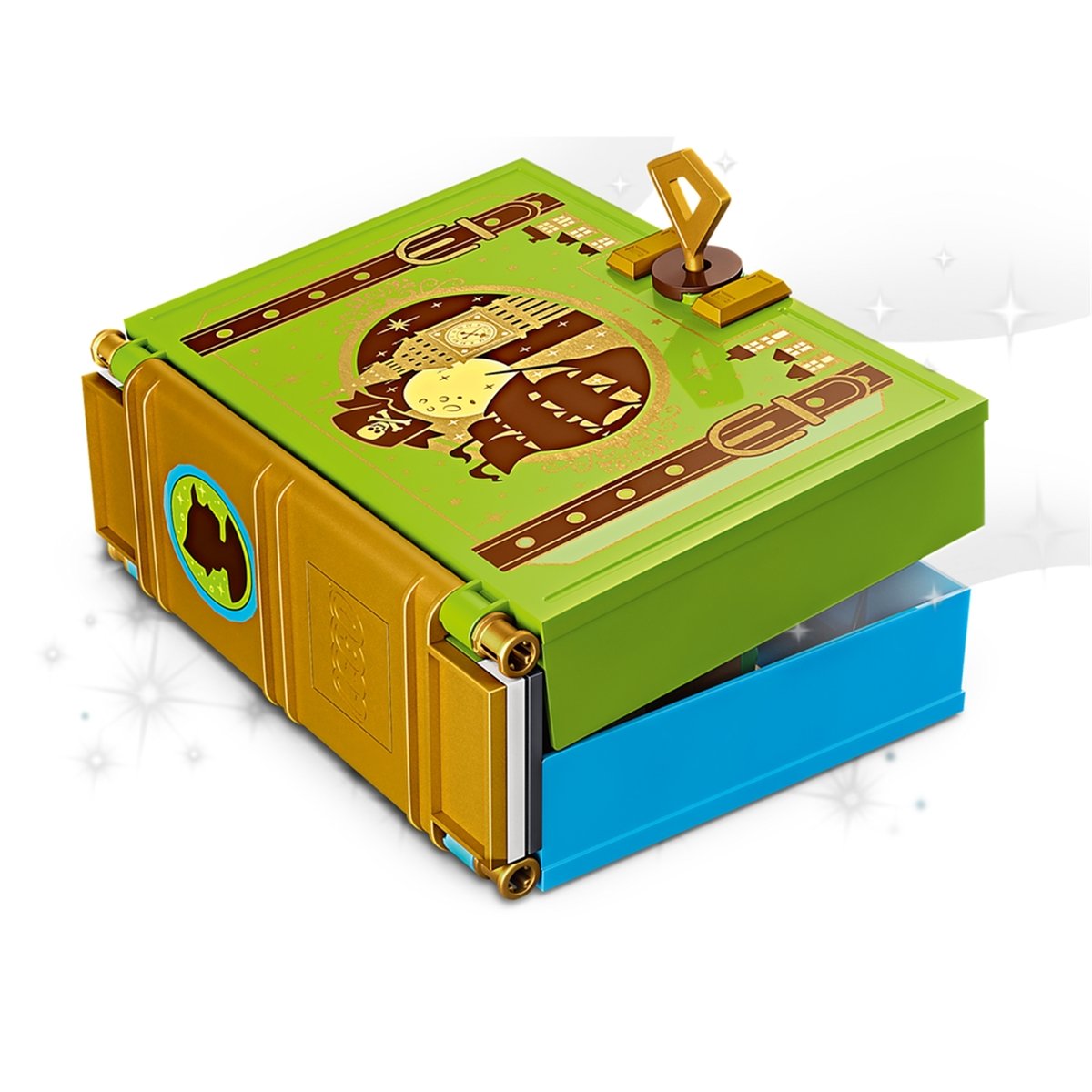 Disney Les aventures de Peter Pan et Wendy dans un livre de contes multicolore, LEGO