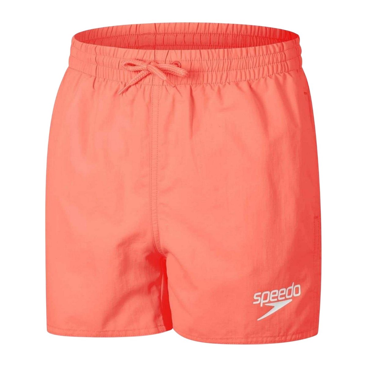 Short de bain motif/style logo rouge clair, SPEEDO