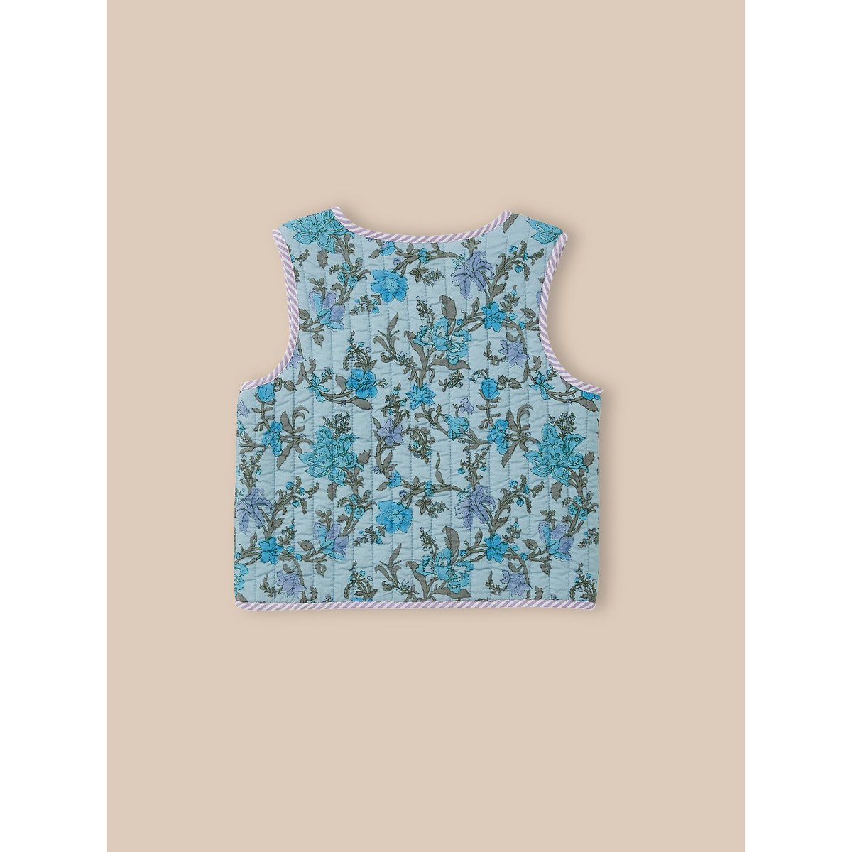 Veste matelassée  imprimé Flore imprimé flore, CYRILLUS