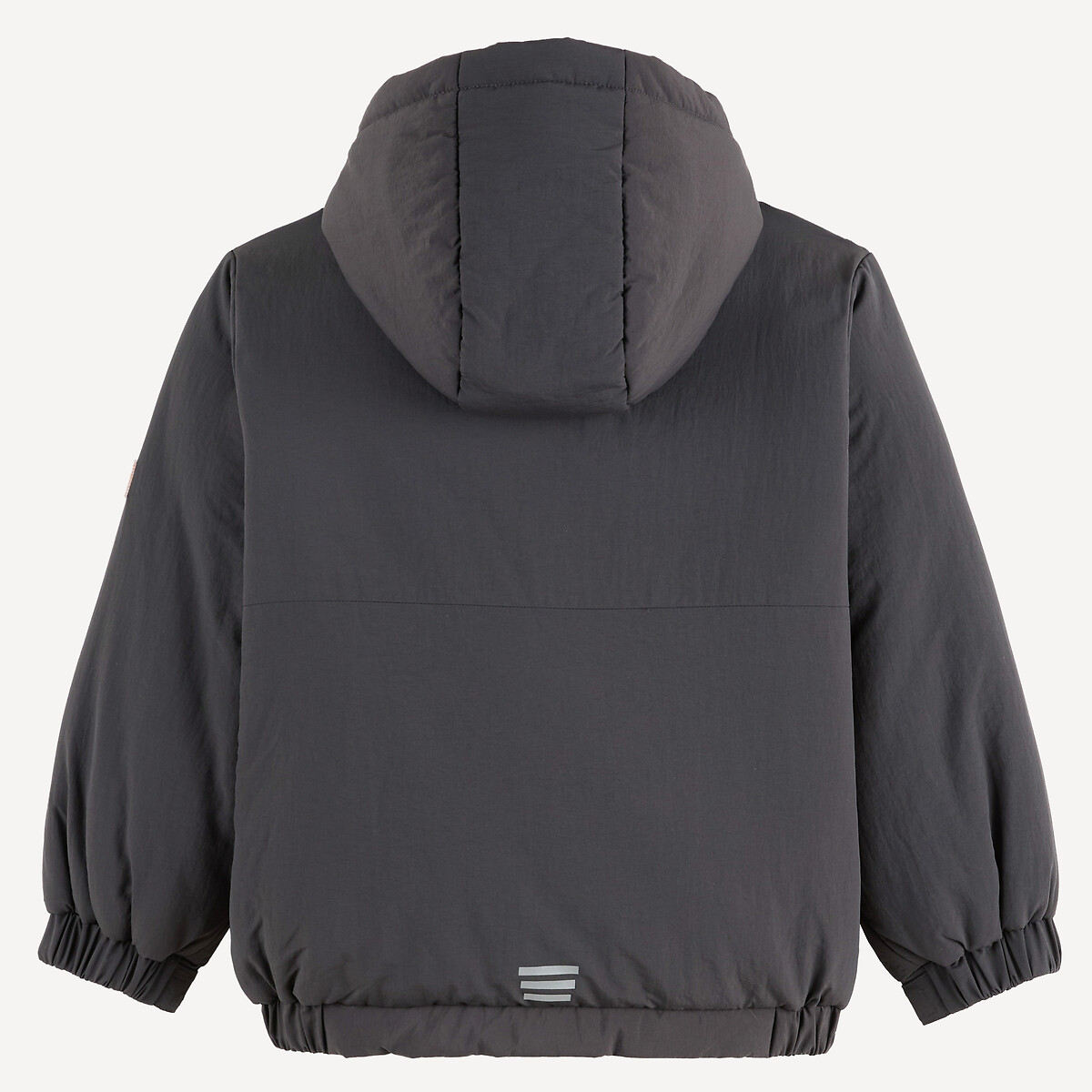Anorak à capuche noir, LA REDOUTE COLLECTIONS