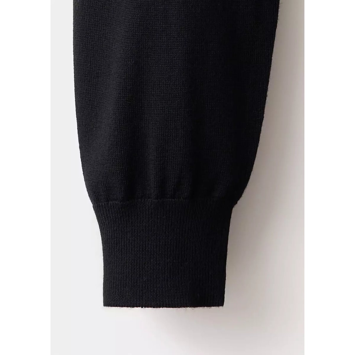 Cardigan 100 % laine en maille fine noir, MANGO MAN