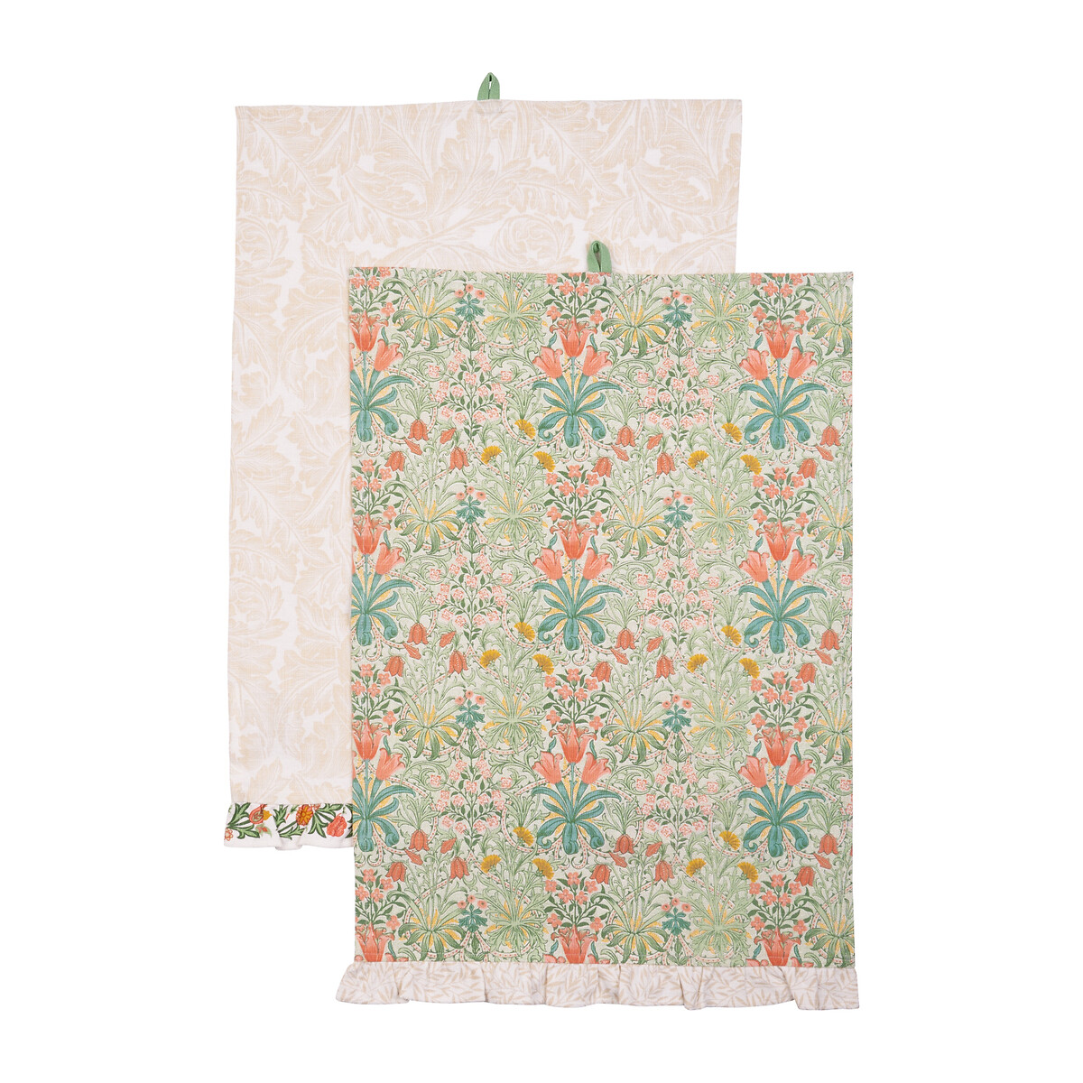 Set of 2 Kitchen Garden Tea Towels multi-coloured, WILLIAM MORRIS AT HOME