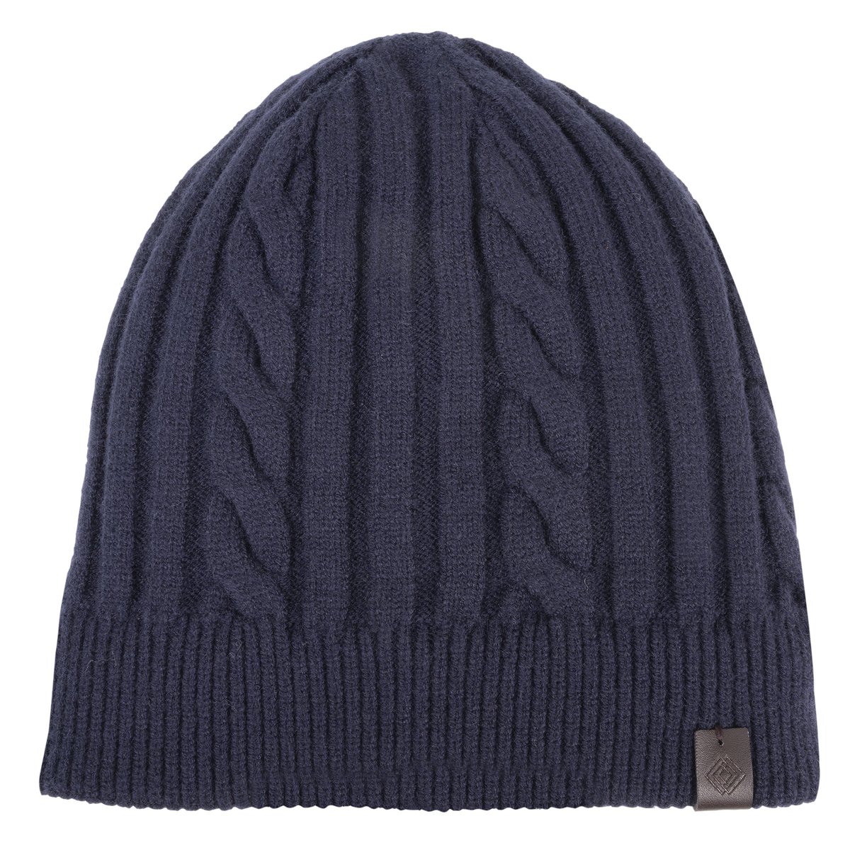 Bonnet extensible chaud confortable bleu marine, ISOTONER