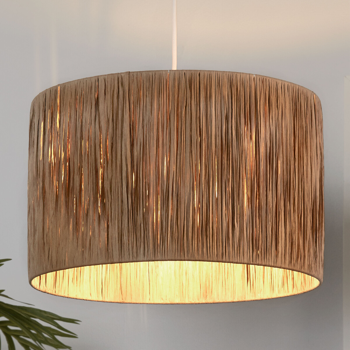 35cm Dartford Rafia Lamp Shade in Natural natural, SO'HOME