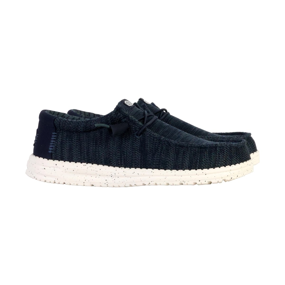 Mocassin à Lacets Wally Stretch Sox marine, HEY