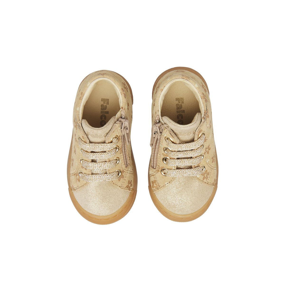 Baskets en suède SNOPES ZIP beige-platin-, FALCOTTO