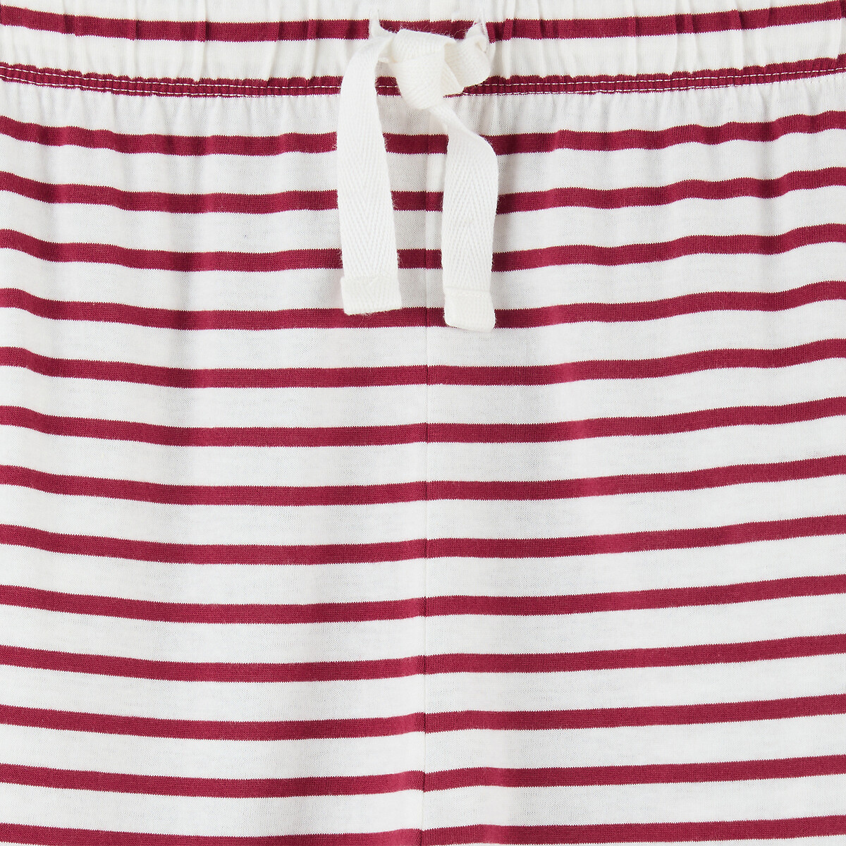 Lote de 2 pijamas em algodão, estampados com corações e riscas sortido, LA REDOUTE COLLECTIONS