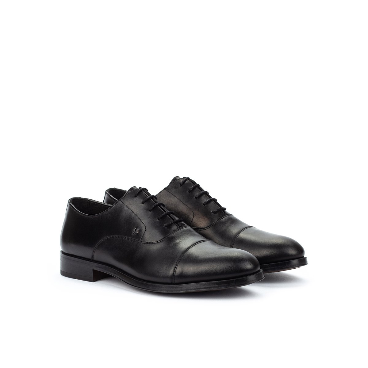 Chaussures à lacets cuir Empire black, MARTINELLI