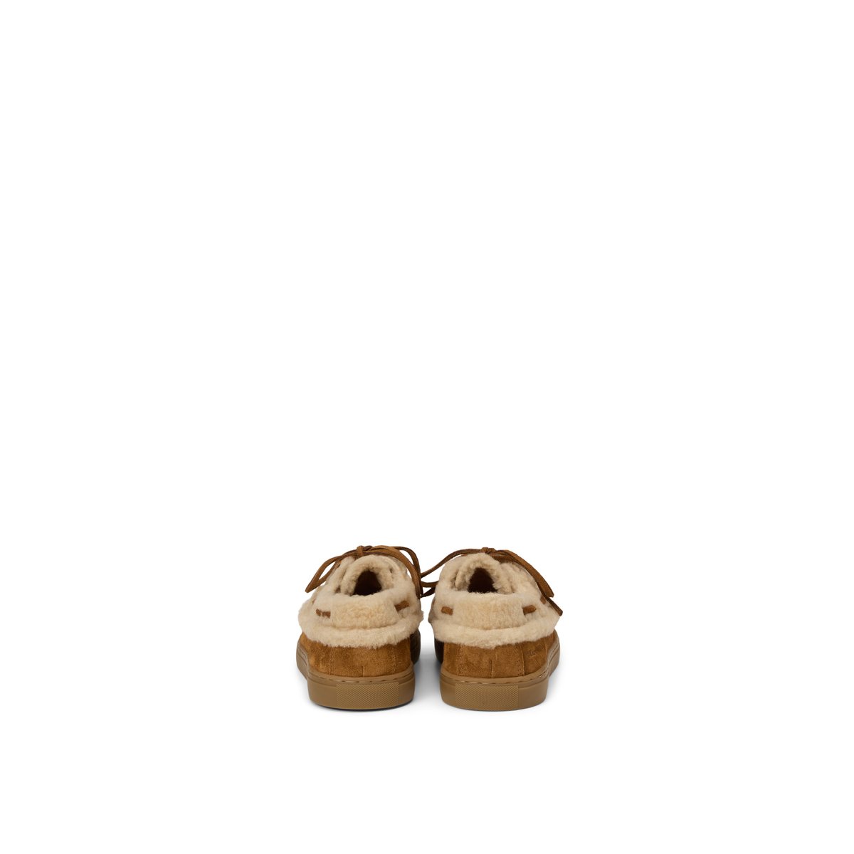 Chaussures de bateau, modèle Kara en cuir velours huilé cognac, MARC O'POLO