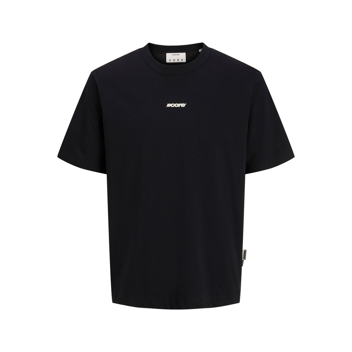 T-Shirt noire - black, JACK & JONES