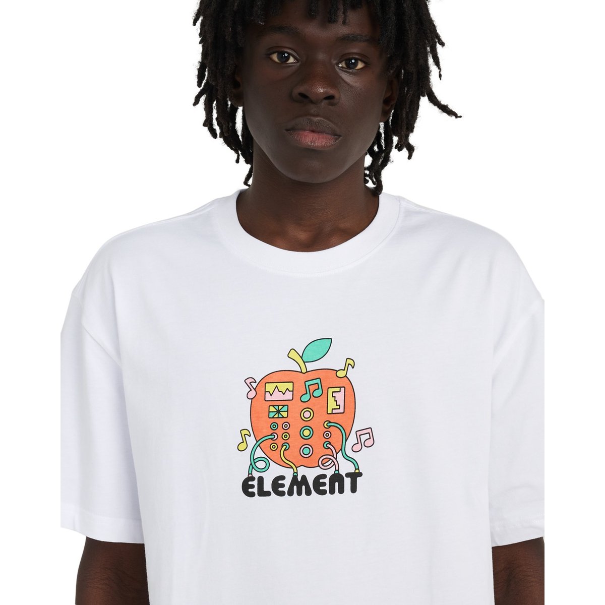 T-Shirt à manches courtes SOUND OF NATURE blanc optic white, ELEMENT