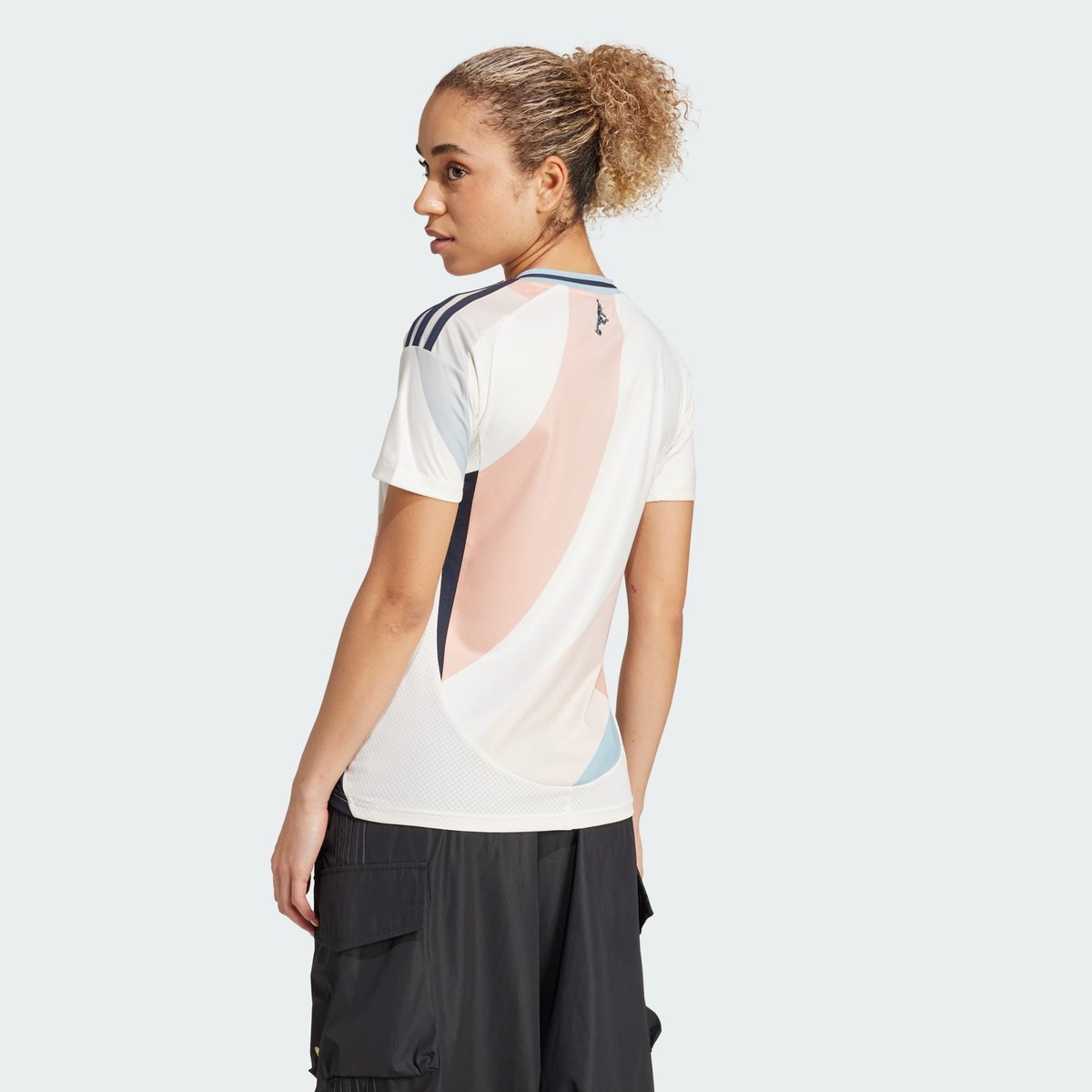 Maillot Extérieur Espagne 25 (Équipe Féminine) Maillot Extérieur Espagne 25 (Équipe Féminine) chalk white, adidas Performance