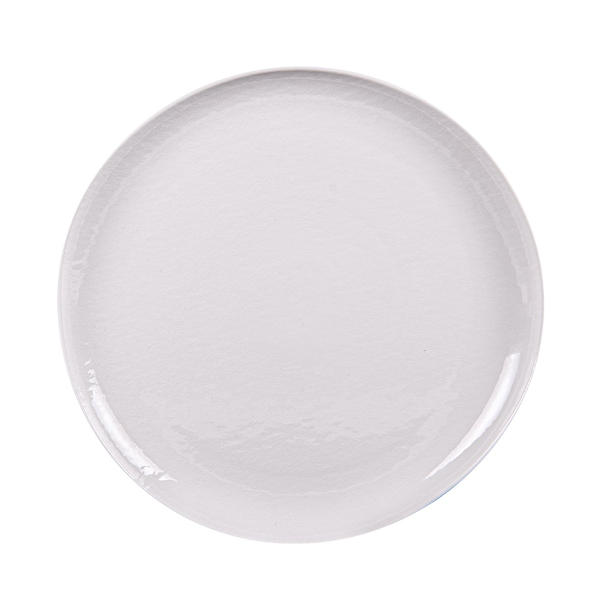 Assiette plate Ecume 26,5 cm (lot de 6) blanc, TABLE PASSION