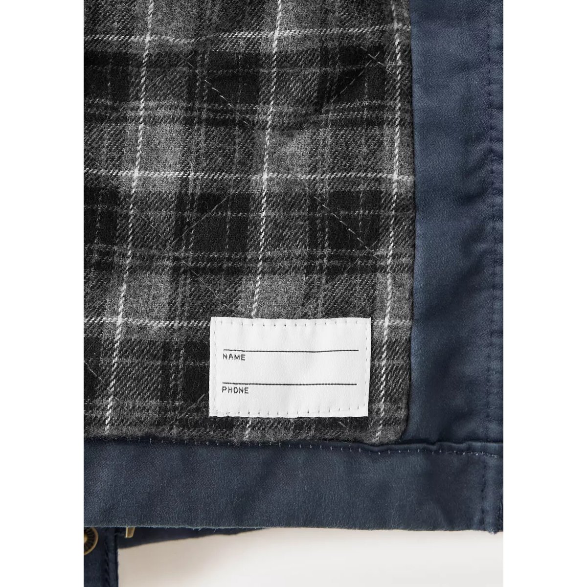 Manteau ciré capuche bleu marine, MANGO BABY