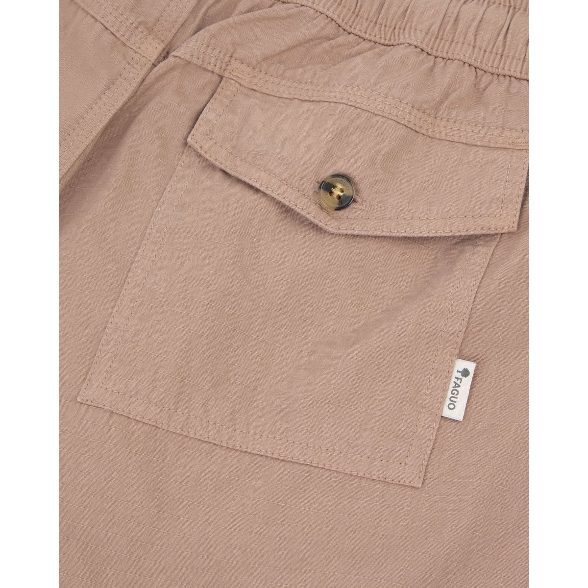 Short élastique MILLY taupe, FAGUO