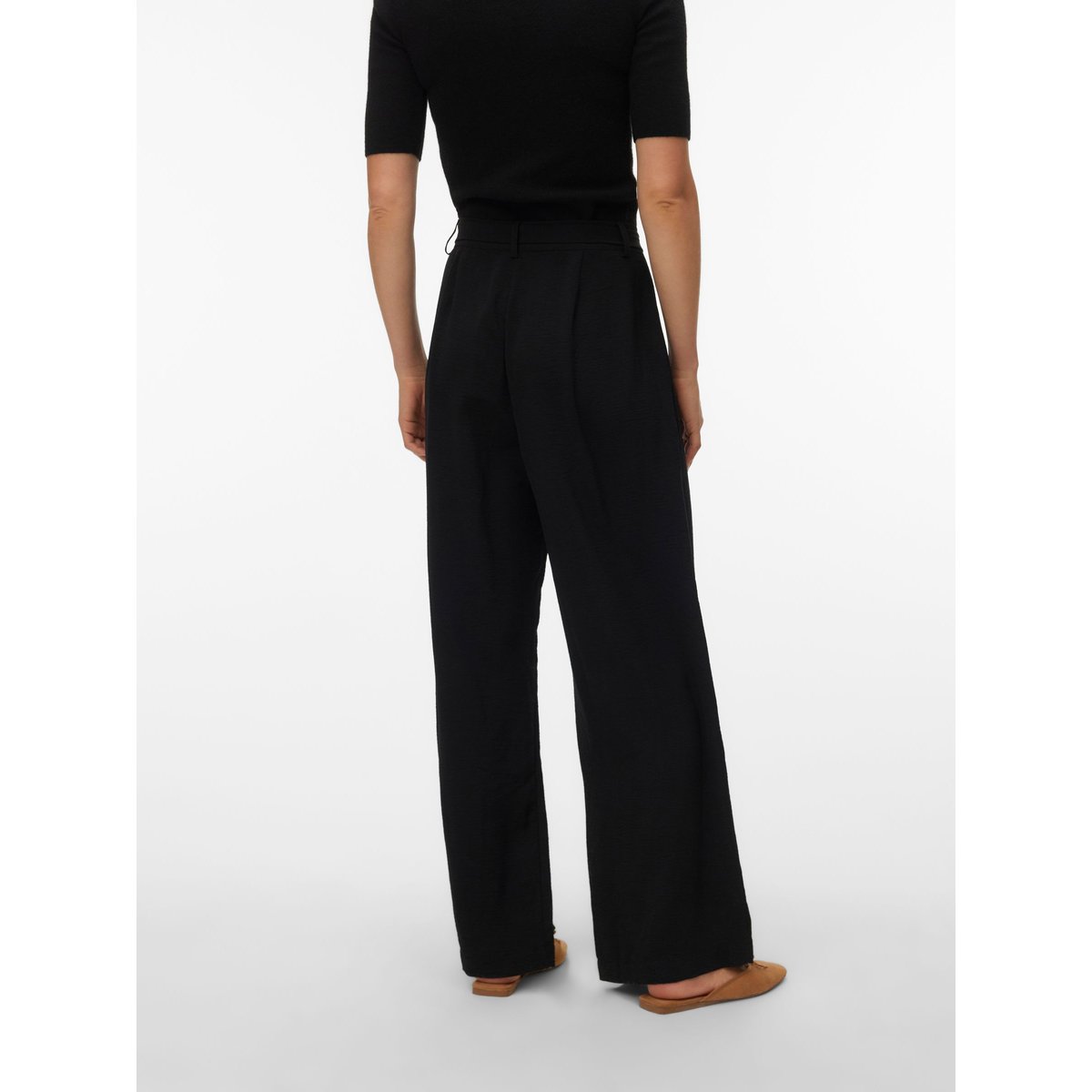 Pantalon À Jambe Large noire - black, VERO MODA