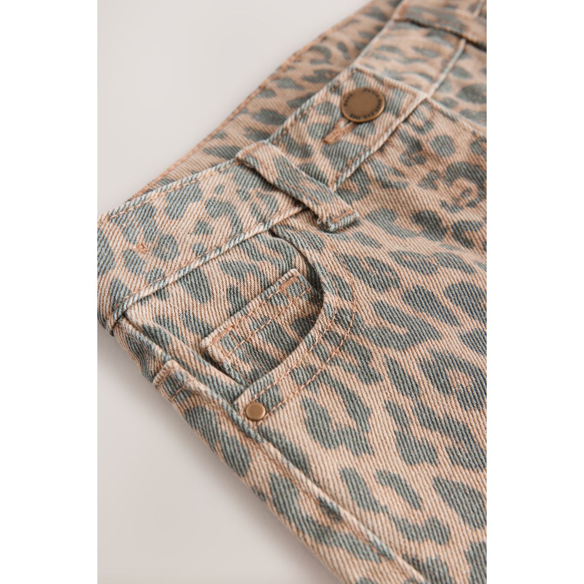 Jean mom 100 % coton animal, NEXT